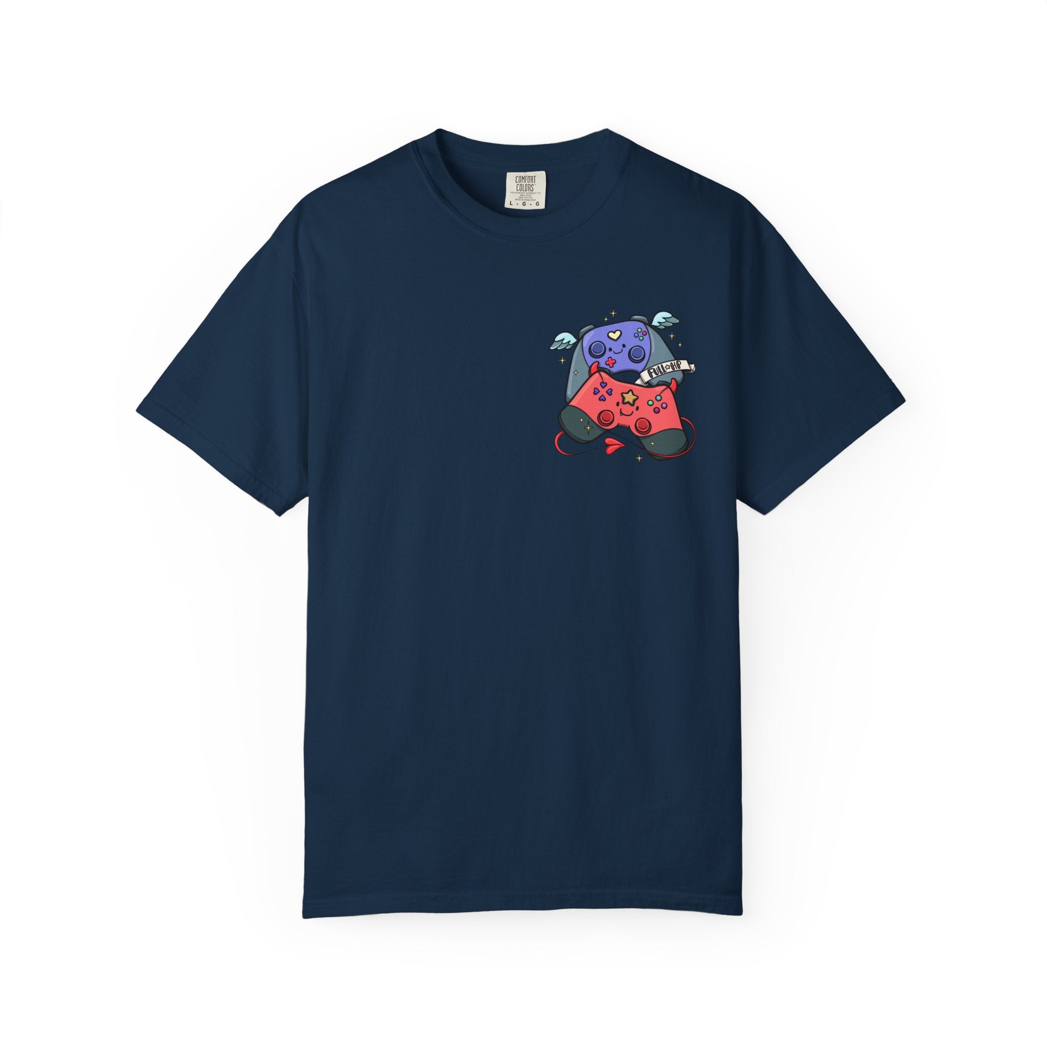 Cute Gamer Bear T-Shirt — Colorful Controller Graphic Tee