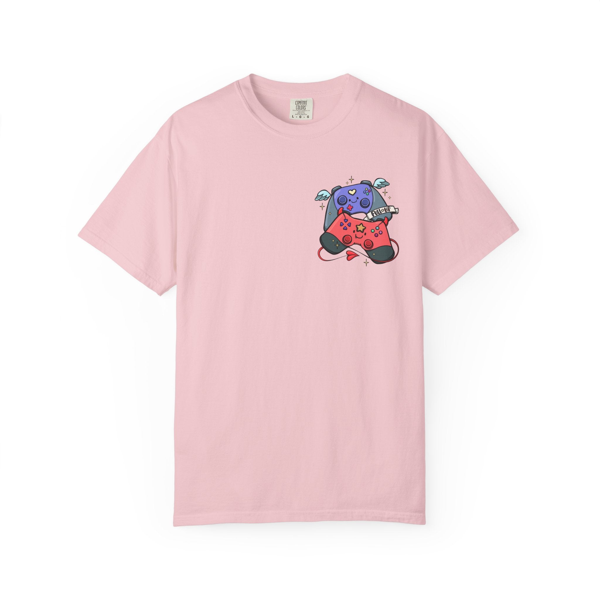 Cute Gamer Bear T-Shirt — Colorful Controller Graphic Tee