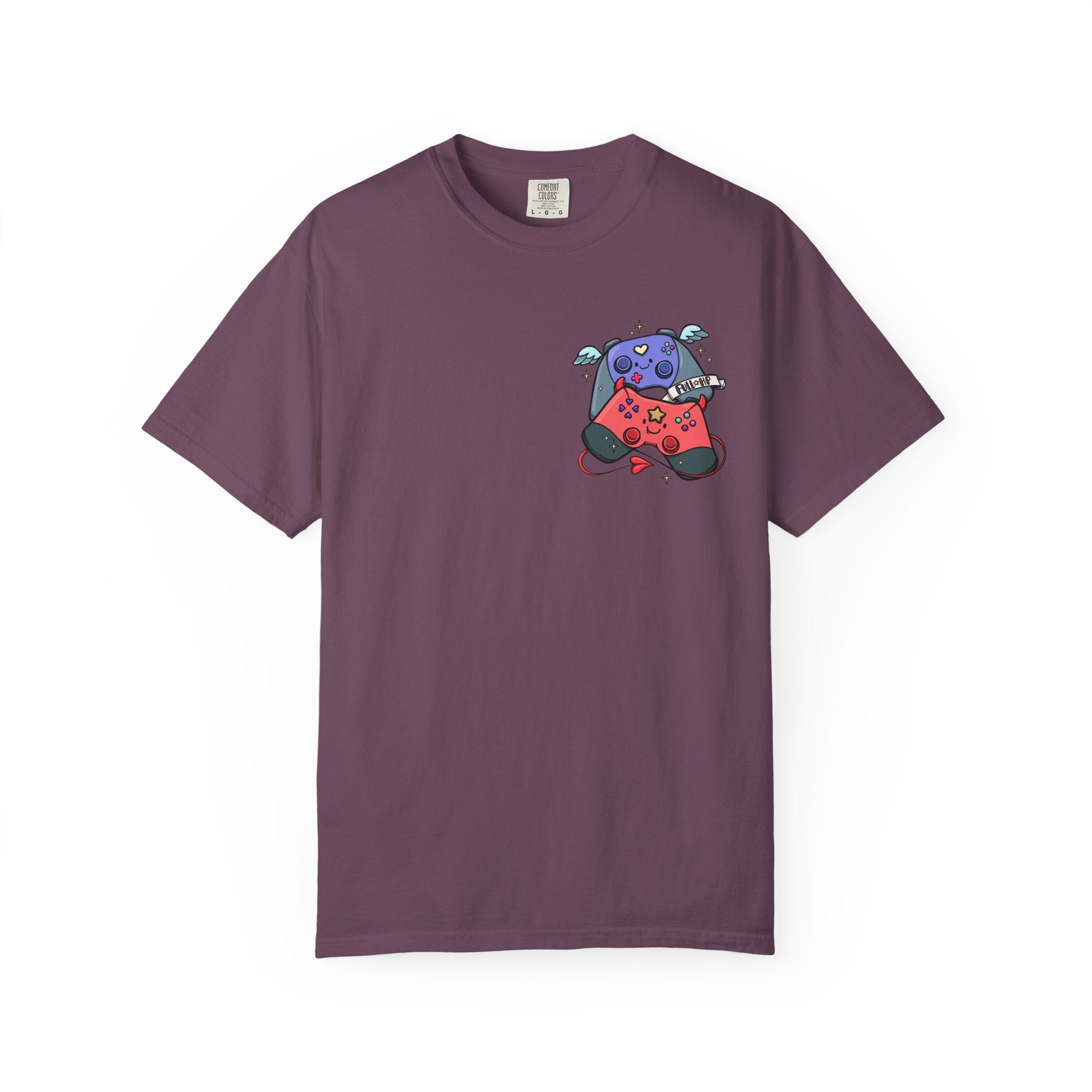 Cute Gamer Bear T-Shirt — Colorful Controller Graphic Tee