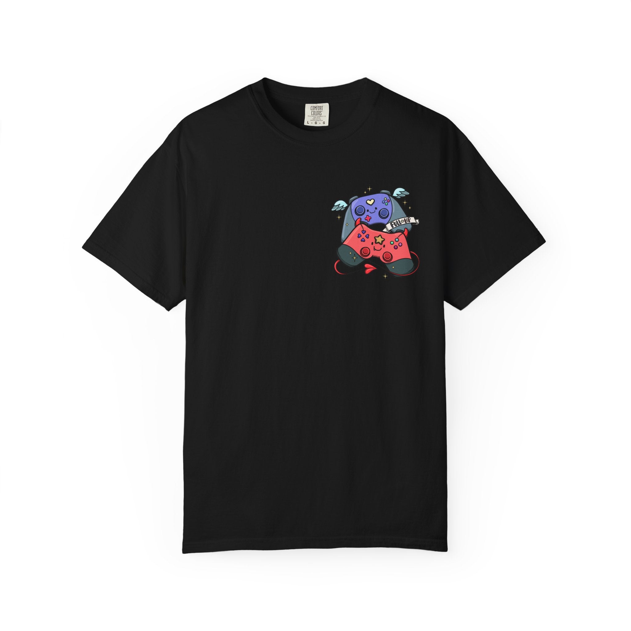 Cute Gamer Bear T-Shirt — Colorful Controller Graphic Tee