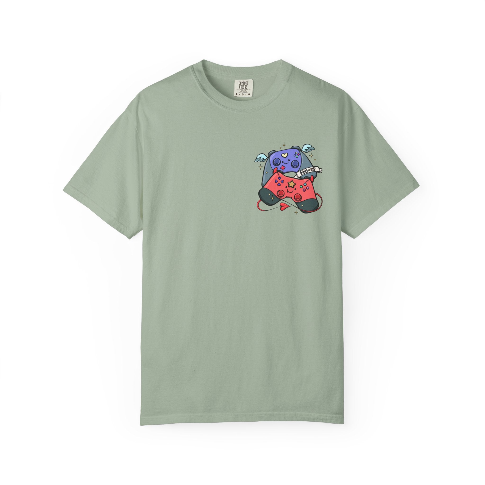Cute Gamer Bear T-Shirt — Colorful Controller Graphic Tee