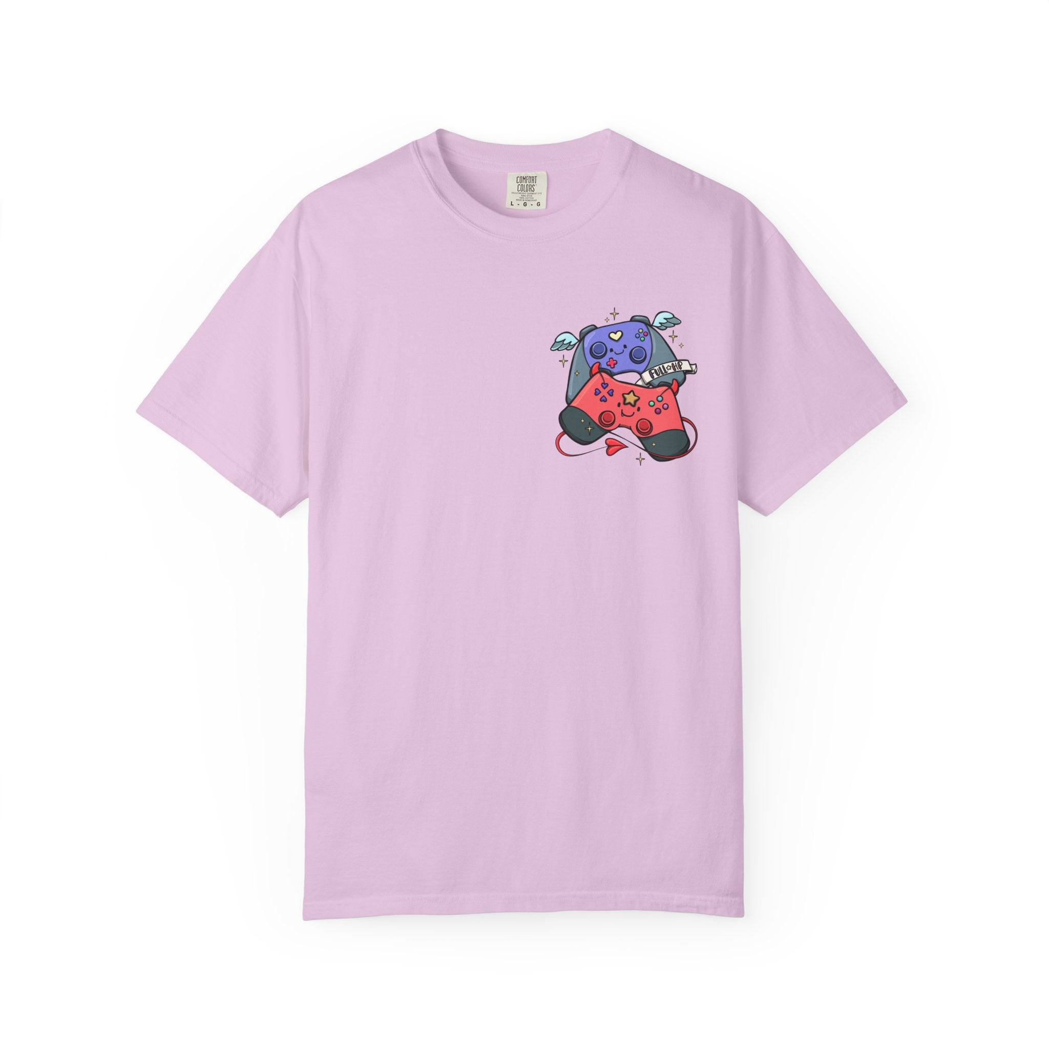 Cute Gamer Bear T-Shirt — Colorful Controller Graphic Tee