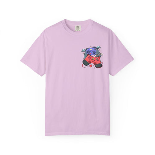 Cute Gamer Bear T-Shirt — Colorful Controller Graphic Tee